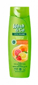 Szampony do włosów - Wash&Go Fruits Szampon do wszystkich rodzajów włosów (360 ml) - miniaturka - grafika 1