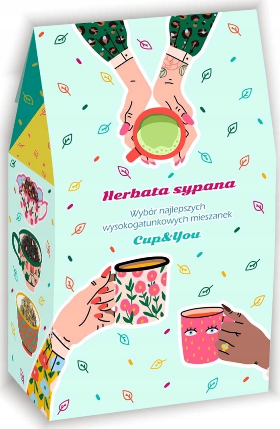Cup&You Zestaw sypanych herbat upominkowy 12 smaków - łącznie 66g