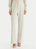 Spodnie damskie - ONLY Spodnie materiałowe Maya 15369156 Beżowy Loose Fit - miniaturka - grafika 1