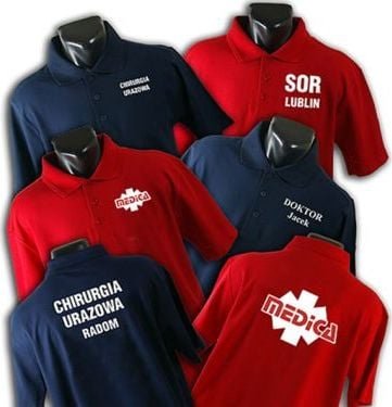 Promostars LPP - Koszulka Polo męska z DOWOLNYM NADRUKIEM