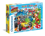 Puzzle - Clementoni 104 ELEMENTY MAXI Mickey &amp The Road Race 23709 - miniaturka - grafika 1