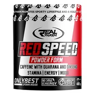 Witaminy i minerały dla sportowców - Real Pharm Red Speed Powder 400g  CHERRY - miniaturka - grafika 1