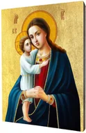 Ikony i obrazy sakralne - Ikona religijna Matka Boża ratunek zagubionych - miniaturka - grafika 1