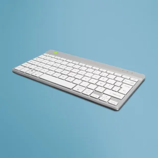 R-Go Tools Compact Break R-Go klawiatura AZERTY (FR), przewodowa, biała - Klawiatury - miniaturka - grafika 1