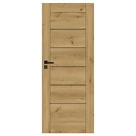 Drzwi wewnętrzne - Drzwi wewnętrzne Chicago 80P Dąb Górski Slim pełne - miniaturka - grafika 1