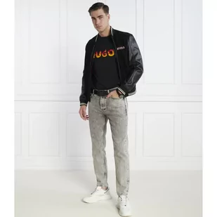 HUGO T-shirt Danda | Regular Fit - Koszulki męskie - miniaturka - grafika 1