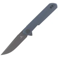 Noże - Nóż Bestechman Mini Dundee Grey G10, Grey DLC D2 by Ostap Hel (BMK03F) - miniaturka - grafika 1