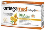 Witaminy i minerały - Omegamed baby + D Dha z Alg 30 kaspułek - miniaturka - grafika 1