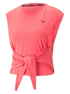 Puma Top sportowy "Studio Skimmer" w kolorze koralowym - Koszulki sportowe damskie - miniaturka - grafika 1