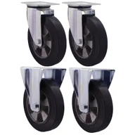 Meble modułowe i akcesoria - 13HALGE200K2 koło aluminium guma fi 200 komplet 4 szt. / kolaksiaze - miniaturka - grafika 1