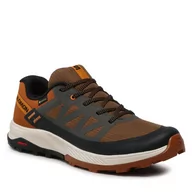 Buty trekkingowe męskie - Trekkingi Salomon Outrise Gtx L47218700 Beluga/Black/Sugar Almond - miniaturka - grafika 1