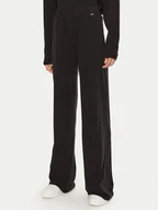 Spodnie sportowe damskie - Guess Spodnie dresowe O4BB02 KCHZ2 Czarny Relaxed Fit - miniaturka - grafika 1