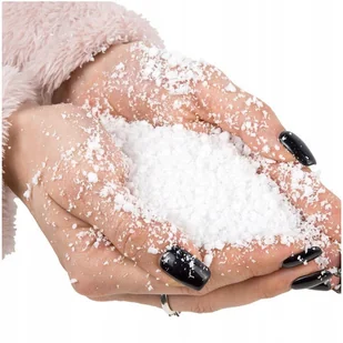 SZTUCZNY ŚNIEG sypki na Święta GWIAZDKĘ do dekorowania BOŻE NARODZENIE dużo - Prace ręczne dla dzieci - miniaturka - grafika 1