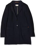 Kurtki damskie - Camel Active Womenswear Damska kurtka garniturowa 2527, Niebieski (granatowy 43), 46 - miniaturka - grafika 1