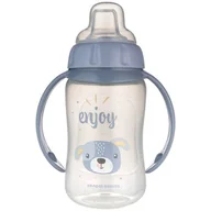 Kubki dla dzieci - Canpol Kubek treningowy 320ml 56/512blu - miniaturka - grafika 1