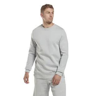 Męska Bluza REEBOK RI AOP CREW HN6884 – Szary - Bluzy męskie - miniaturka - grafika 1
