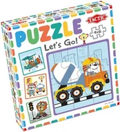Puzzle - Tactic Moje pierwsze puzzle Ruszajmy w drogę! 4x6el - miniaturka - grafika 1