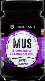 Runoland Mus z owocu czarnego bzu 100% - Koncentraty warzywne, przeciery - miniaturka - grafika 1