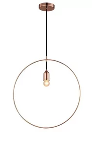 Azzardo Lampa Wisząca Zwis 1pł KRUG DEL-2522-1CO AZZDEL-2522-1CO - Lampy sufitowe - miniaturka - grafika 1