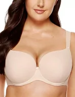 Biustonosze - Gorteks Anna-B4 wyściełany wygodny biustonosz – 90D, beżowy, beżowy, 90D - miniaturka - grafika 1