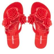 Buty dla dziewczynek - Japonki Melissa Mini Melissa Harmonic Springtime Inf M 35705 Czerwony - miniaturka - grafika 1