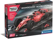 Zabawki kreatywne - Zabawka CLEMENTONI Laboratorium Mechaniki - Samochód wyścigowy 50870 - miniaturka - grafika 1