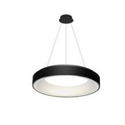 Lampy sufitowe - Azzardo Lampa wisząca Sovana 45 CCT styl nowoczesny aluminium akryl czarny AZ3437 - miniaturka - grafika 1