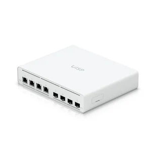 Ubiquiti UISP Switch Plus Zarządzany 2.5G Ethernet (100/1000/2500) Obsługa PoE 1U Biały - Pozostałe akcesoria sieciowe - miniaturka - grafika 1