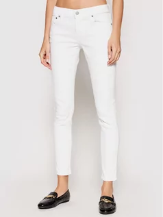 Spodnie damskie - Ralph Lauren Polo Jeansy Skinny Fit 211683971 Biały Skinny Fit - grafika 1