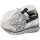Sneakersy Srebrne 04916-03/00-5 (MA688-c) Maciejka - Sneakersy damskie - miniaturka - grafika 1