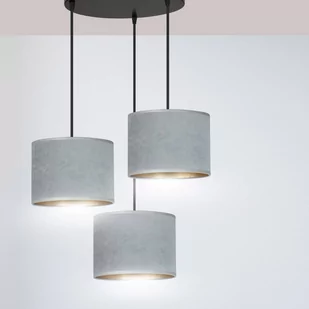 Emibig Hilde lampa wisząca 3-punktowa szara 1050/3PREM 1050/3PREM - Lampy sufitowe - miniaturka - grafika 4