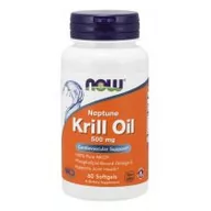 Suplementy naturalne - Now Foods Krill Oil olej z kryla 500 mg 60 kaps. - miniaturka - grafika 1