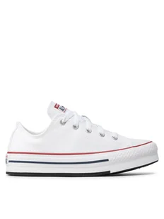 Converse Trampki Chuck Taylor All Star Eva Lift Ox 272858C Biały - Trampki damskie - miniaturka - grafika 1