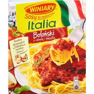 Winiary Sos do makaronu Boloński Italia 46 g - Sosy w torebkach - miniaturka - grafika 1