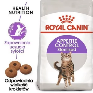 Royal Canin Sterilised Appetite Control 10 kg - Sucha karma dla kotów - miniaturka - grafika 1