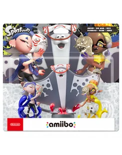 Figurki Amiibo Splatoon 3 - Shiver, Frye and Big Man - Gadżety dla graczy - miniaturka - grafika 1