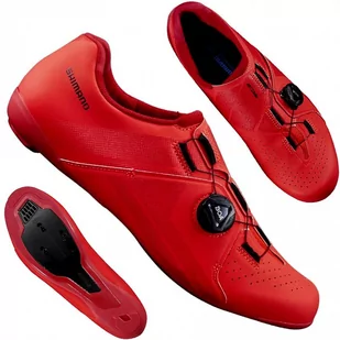 Shimano, Buty sportowe, SHIMANO RC3 SH, RC300 SZOSOWE czerwone, rozmiar 44 - Buty rowerowe - miniaturka - grafika 1