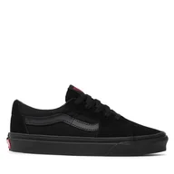 Trampki damskie - Tenisówki Vans Sk8-Low VN0A4UUKENR1 Czarny - miniaturka - grafika 1