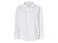 Koszule damskie - esmara® Koszula damska z bawełny (Biały, 36) - miniaturka - grafika 1