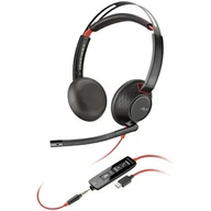 Słuchawki - POLY Blackwire 5220 ST USB-C 8X231AA - miniaturka - grafika 1