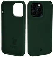Etui i futerały do telefonów - Bizon Silikonowe etui Soft Case do iPhone 14 Pro Max, ciemnozielone - miniaturka - grafika 1