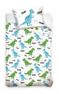 Pościel dla dzieci - Pościel 100x135 do łóżeczka dinozaury - miniaturka - grafika 1