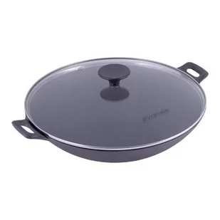 Kamille Patelnia głęboka wok żeliwny 30cm 4814V - Patelnie - miniaturka - grafika 1