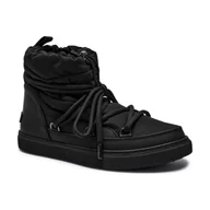 Buty zimowe męskie - INUIKII Ocieplane śniegowce BOMBER z dodatkiem skóry - miniaturka - grafika 1