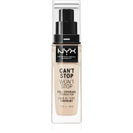 Podkłady do twarzy - NYX Professional Makeup Can't Stop Won't Stop podkład 30 ml dla kobiet 1.5 Fair - miniaturka - grafika 1
