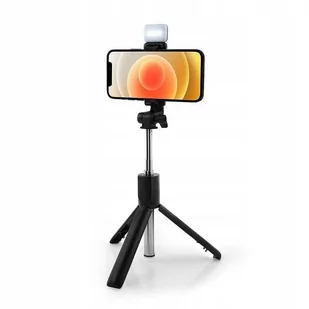Uchwyt SELFIE STICK TRIPOD do telefonu kamery GoPro lampa pilot bluetooth - Selfie stick - miniaturka - grafika 1