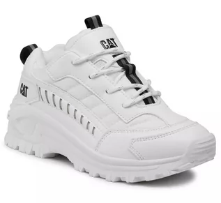 Buty dla dziewczynek - Buty dziecięce Caterpillar skórzane białe -29 - grafika 1