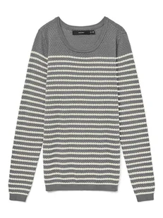 Vero Moda Sweter w kolorze szarym - Swetry damskie - miniaturka - grafika 1