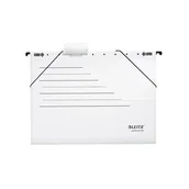 Teczki i skoroszyty - Leitz Teczka zawieszana Alpha Active z gumką czarna 5szt. 19253095 - miniaturka - grafika 1