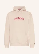 Bluzy dla chłopców - Tommy Hilfiger Bluza Z Kapturem beige - TOMMY HILFIGER - miniaturka - grafika 1